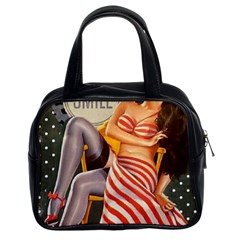 Retro 1410650 1920 Classic Handbag (Two Sides)