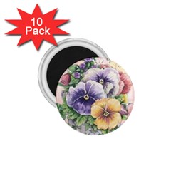 Lowers Pansy 1.75  Magnets (10 pack) 