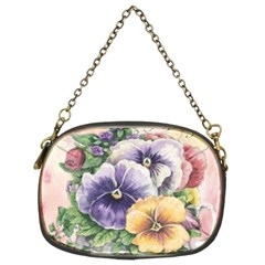 Lowers Pansy Chain Purse (Two Sides)