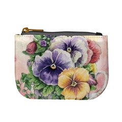 Lowers Pansy Mini Coin Purse