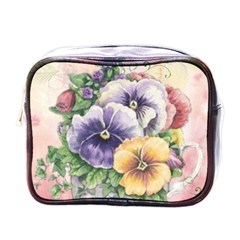 Lowers Pansy Mini Toiletries Bag (One Side)