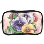 Lowers Pansy Toiletries Bag (Two Sides) Back