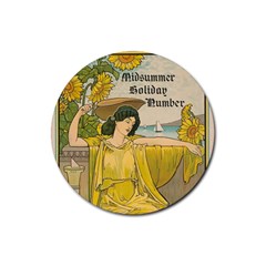 Vintage 1395176 1280 Rubber Round Coaster (4 Pack)  by vintage2030