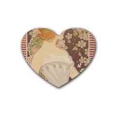 Vintage 1370065 1920 Heart Coaster (4 Pack)  by vintage2030