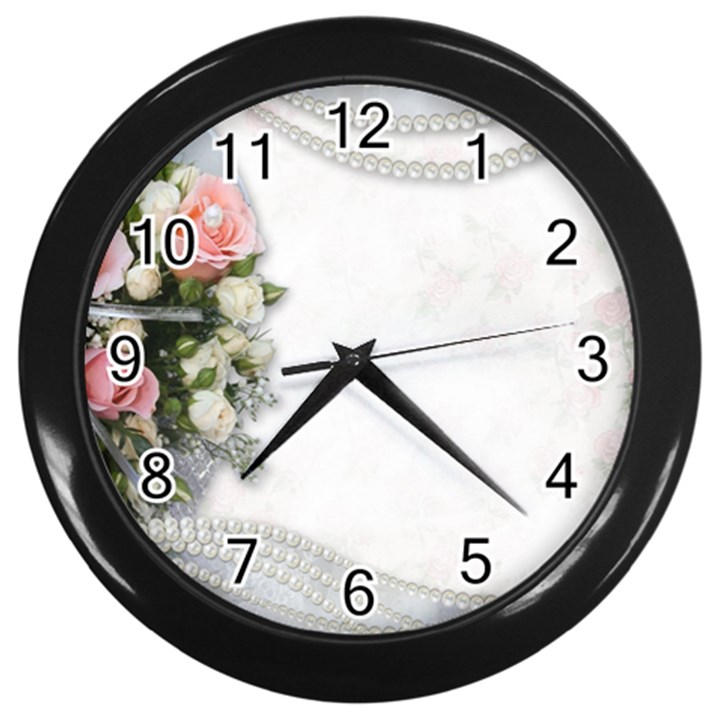 Background 1362160 1920 Wall Clock (Black)