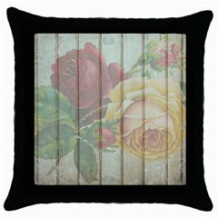 Vintage 1229053 1920 Throw Pillow Case (black) by vintage2030