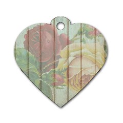 Vintage 1229053 1920 Dog Tag Heart (two Sides) by vintage2030