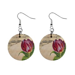 Tulip 1229027 1920 Mini Button Earrings by vintage2030