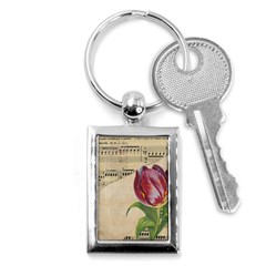 Tulip 1229027 1920 Key Chains (rectangle)  by vintage2030