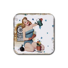 Retro 1265769 1920 Rubber Coaster (square)  by vintage2030