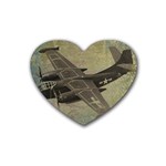 War 1326244 1920 Rubber Coaster (Heart)  Front