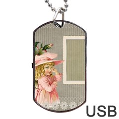 Background 1229025 1920 Dog Tag Usb Flash (one Side) by vintage2030