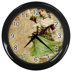 Fairy 1229005 1280 Wall Clock (black) by vintage2030