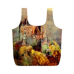 Painting 1241680 1920 Full Print Recycle Bag (m) by vintage2030