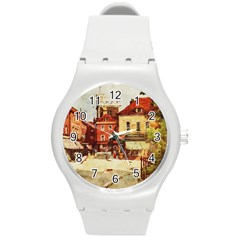 Painting 1241683 1920 Round Plastic Sport Watch (m) by vintage2030