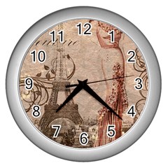 Vintage 1254690 1280 Wall Clock (silver)