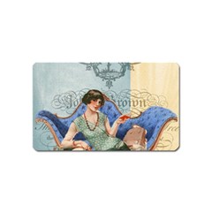 Vintage 1254696 1920 Magnet (name Card) by vintage2030