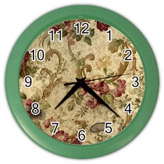 Background 1241691 1920 Color Wall Clock by vintage2030