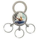 Vintage 1251863 1920 3-Ring Key Chains Front