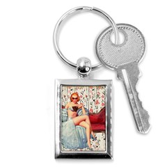 Retro 1265777 1920 Key Chains (rectangle)  by vintage2030