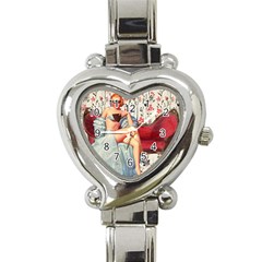 Retro 1265777 1920 Heart Italian Charm Watch by vintage2030