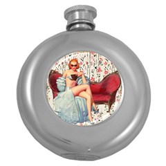 Retro 1265777 1920 Round Hip Flask (5 Oz) by vintage2030