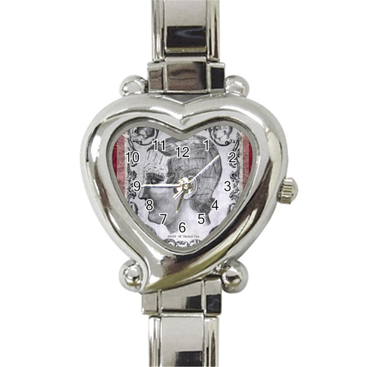 Vintage 1181664 1280 Heart Italian Charm Watch