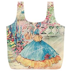 Vintage 1203862 1280 Full Print Recycle Bag (xl) by vintage2030