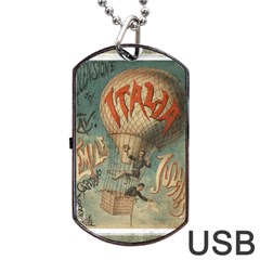 Vintage 1181673 1280 Dog Tag Usb Flash (one Side) by vintage2030