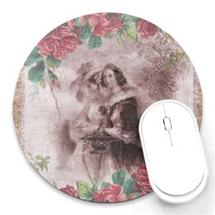 Vintage 1181680 1920 Round Mousepads by vintage2030