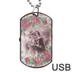 Vintage 1181680 1920 Dog Tag Usb Flash (one Side) by vintage2030