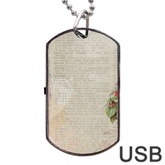 Background 1227577 1280 Dog Tag Usb Flash (one Side) by vintage2030