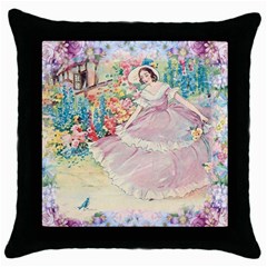 Vintage 1203865 1280 Throw Pillow Case (black) by vintage2030