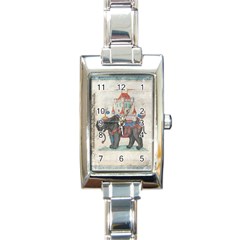 Vintage 1181672 1280 Rectangle Italian Charm Watch by vintage2030