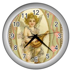 Valentine 1171161 1280 Wall Clock (silver) by vintage2030