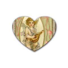 Valentine 1171161 1280 Rubber Coaster (heart)  by vintage2030