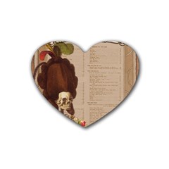 Vintage 1181679 1280 Rubber Coaster (heart)  by vintage2030