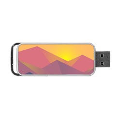 Image Sunset Landscape Graphics Portable Usb Flash (one Side) by Sapixe