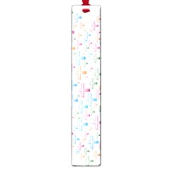 Heart Colorful Transparent Religion Large Book Marks by Sapixe