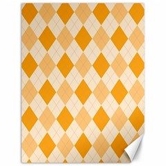 Argyle Pattern Seamless Design Canvas 12  x 16 