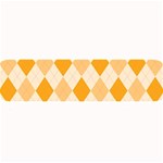 Argyle Pattern Seamless Design Large Bar Mats 32 x8.5  Bar Mat