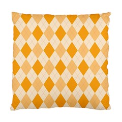 Argyle Pattern Seamless Design Standard Cushion Case (One Side)