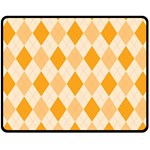 Argyle Pattern Seamless Design Fleece Blanket (Medium)  60 x50  Blanket Front