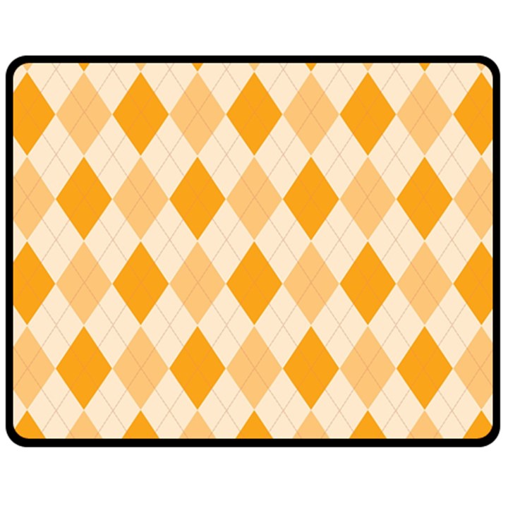 Argyle Pattern Seamless Design Fleece Blanket (Medium) 