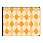 Argyle Pattern Seamless Design Fleece Blanket (Small) 50 x40  Blanket Front