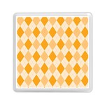 Argyle Pattern Seamless Design Memory Card Reader (Square) Front