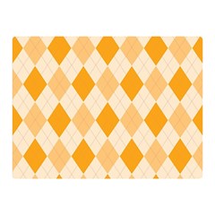 Argyle Pattern Seamless Design Double Sided Flano Blanket (Mini) 