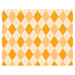 Argyle Pattern Seamless Design Double Sided Flano Blanket (Medium) 