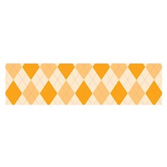 Argyle Pattern Seamless Design Satin Scarf (Oblong)