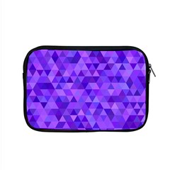 Purple Triangle Purple Background Apple MacBook Pro 15  Zipper Case